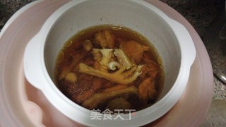 松茸菇土鸡汤的做法