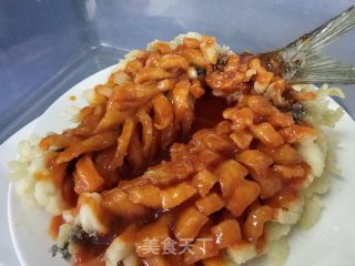 松鼠草鱼的做法