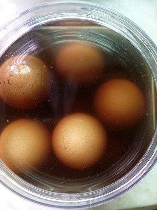 五香淹鸡蛋的做法