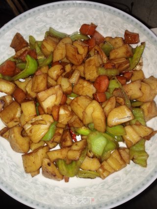 酸辣藕丁的做法