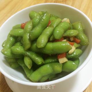 凉拌毛豆角的做法