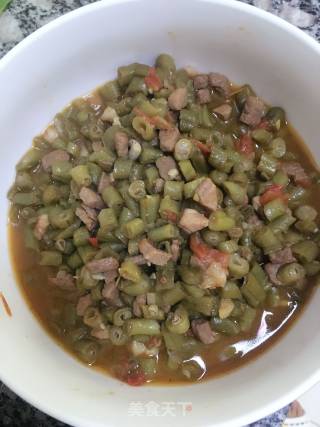 豆角打卤面的做法