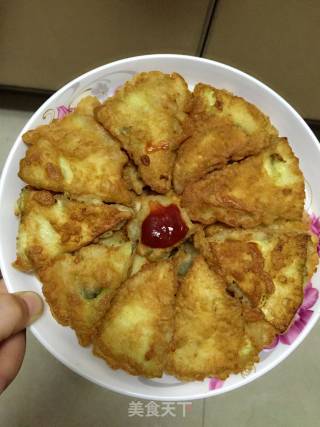 香煎茄子片的做法