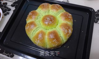 菠菜汁餐包的做法