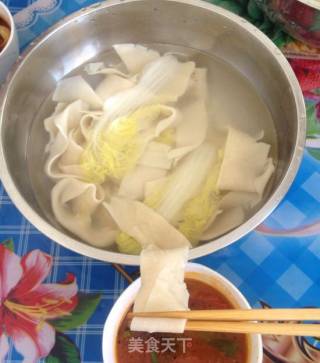 蘸水面的做法