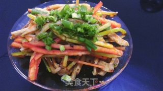凉拌红油肚丝的做法