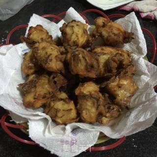 包菜虾米丸子的做法