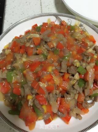 红萝卜炒鸡丁的做法