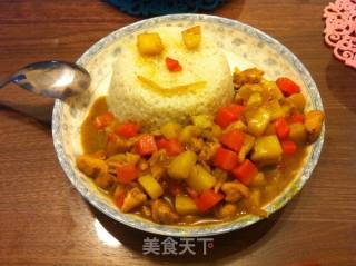 咖喱鸡肉饭的做法