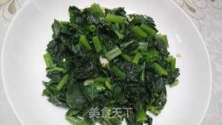 清炒南瓜叶的做法