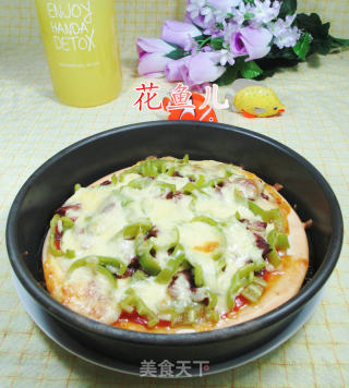 尖椒牛肉丝披萨的做法