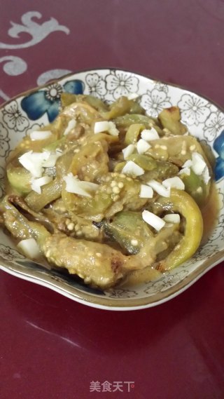 平底锅版凉拌手撕茄的做法
