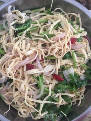 拌干豆腐丝的做法