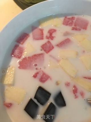 西米水果捞的做法