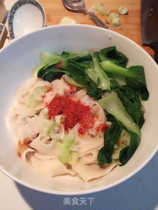 油泼面的做法