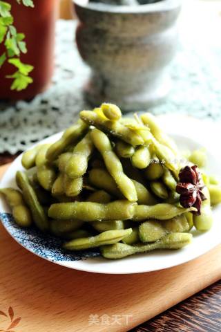 五香毛豆的做法
