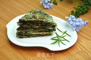 苋菜麦饼的做法