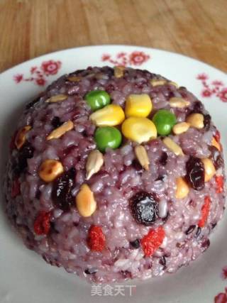 甜糯八宝饭的做法