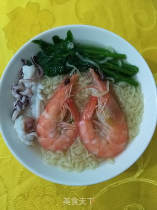 海鲜面的做法