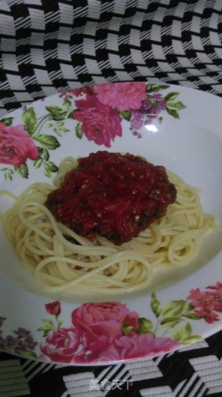 意大利番茄肉酱面的做法