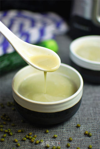 薏米黄瓜绿豆浆的做法