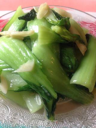 蒜香青菜的做法