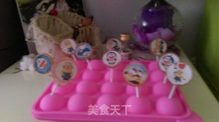 波板卡通棒棒糖的做法