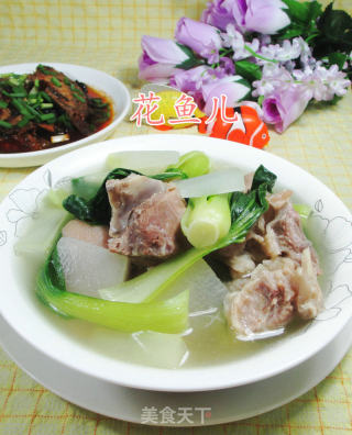 青菜冬瓜蹄髈汤的做法