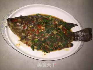 香辣红烧鱼的做法