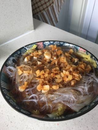 蒜蓉粉丝娃娃菜的做法
