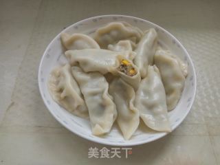 紫菜玉米肉馅饺的做法