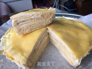 榴莲千层蛋糕的做法