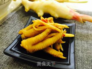 酸辣鸡爪的做法