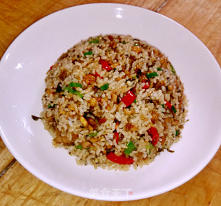 鸡米芽菜炒饭的做法
