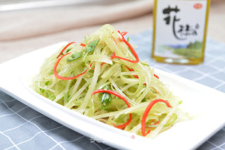 开胃麻辣笋丝的做法