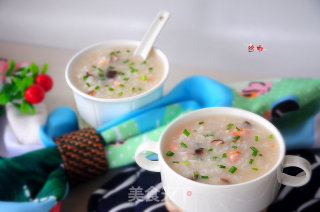 虾仁香菇粥的做法