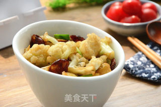 干煸菜花的做法