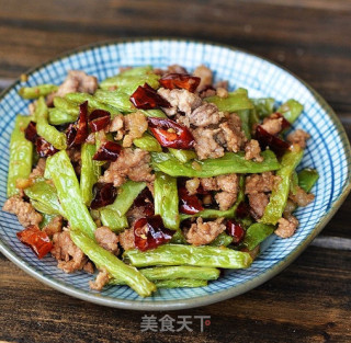 干煸四季豆的做法