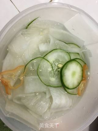 爽脆萝卜酸的做法