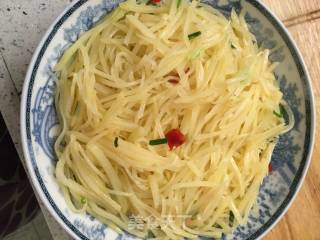 酸辣土豆丝的做法