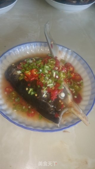 剁椒鱼头（鱼头第二种吃法）的做法