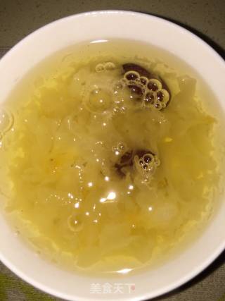 红枣银耳莲子羹的做法