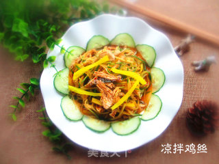 凉拌鸡丝的做法
