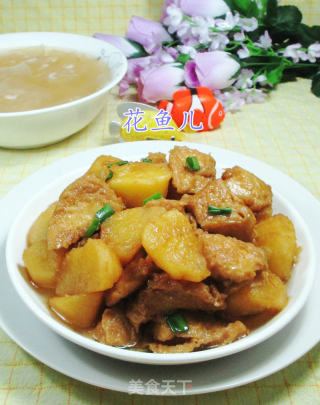 土豆烧素鸡的做法