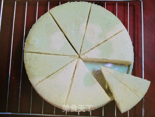 抹茶双拼戚风蛋糕的做法