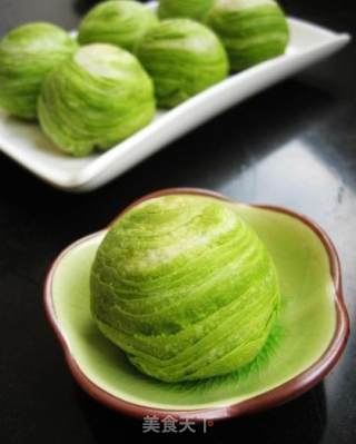 【普通面粉版】抹茶红豆酥的做法