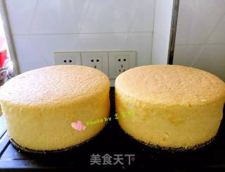 六寸戚风蛋糕完美功率的做法