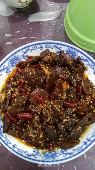 麻辣牛肉的做法