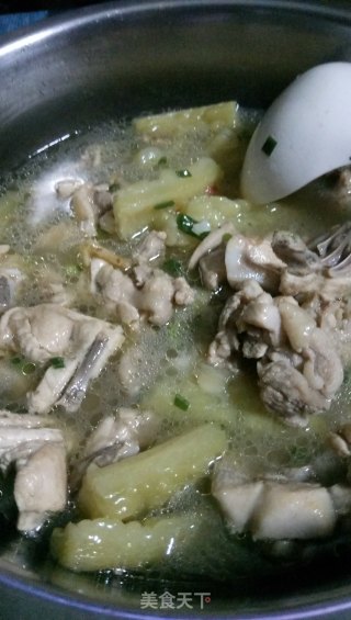 苦瓜鸡肉汤的做法