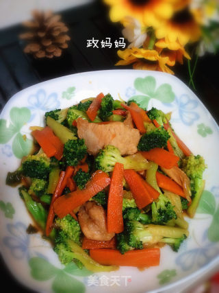 小炒西兰花的做法